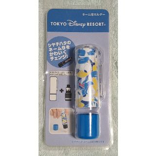 ディズニー(Disney)のディズニー　ネーム印ホルダー(印鑑/スタンプ/朱肉)