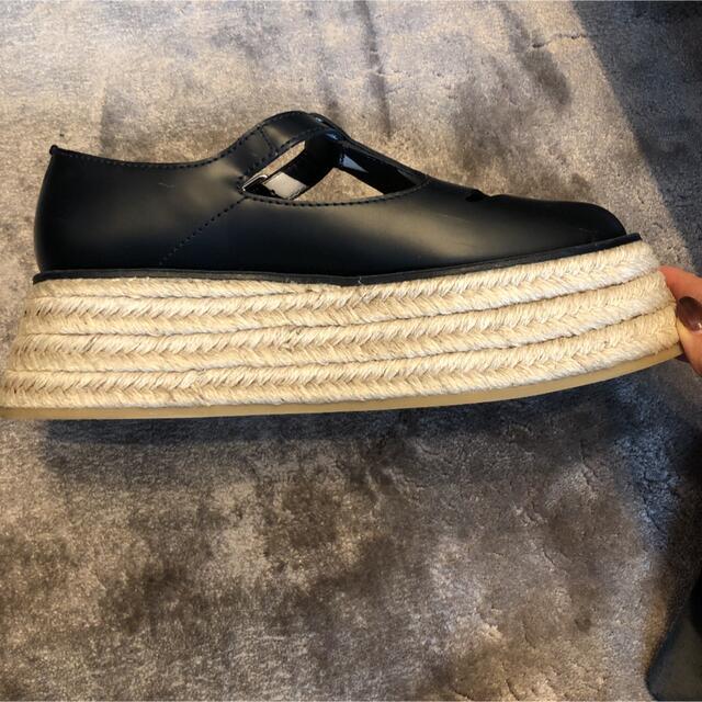 バーバリー 厚底 革靴-