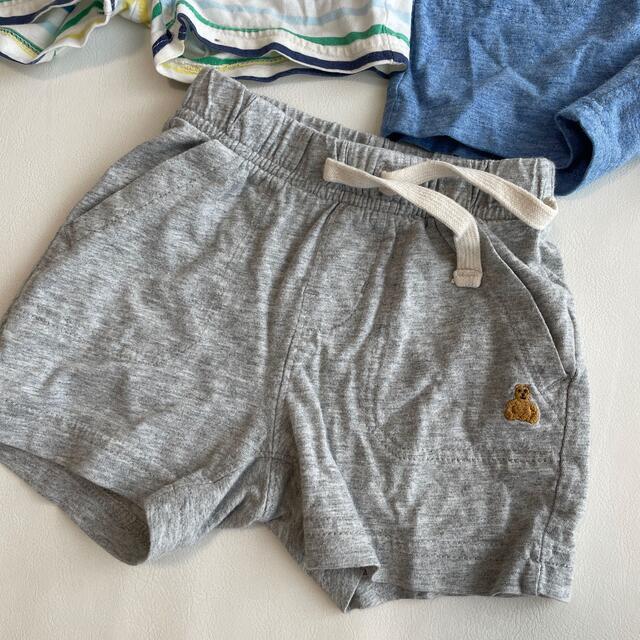 babyGAP(ベビーギャップ)のベビーギャップ BabyGAP 80 半パン ショートパンツ ３枚セット キッズ/ベビー/マタニティのベビー服(~85cm)(パンツ)の商品写真