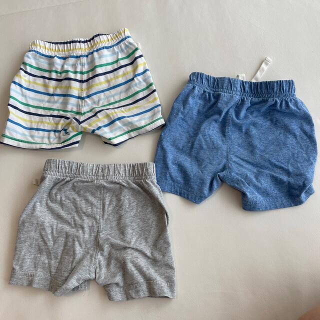 babyGAP(ベビーギャップ)のベビーギャップ BabyGAP 80 半パン ショートパンツ ３枚セット キッズ/ベビー/マタニティのベビー服(~85cm)(パンツ)の商品写真