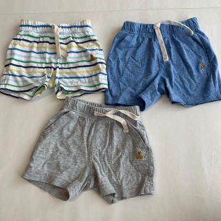 ベビーギャップ(babyGAP)のベビーギャップ BabyGAP 80 半パン ショートパンツ ３枚セット(パンツ)