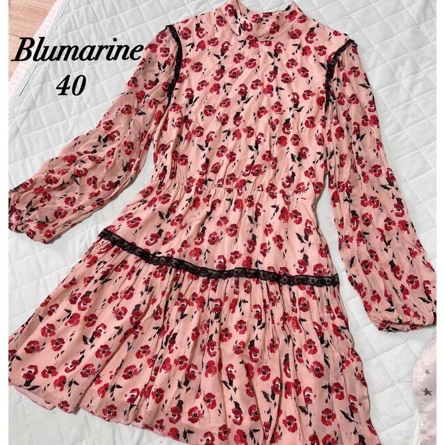 Blumarine(ブルマリン)のBlumarine ブルマリン ワンピース レディースのワンピース(ひざ丈ワンピース)の商品写真