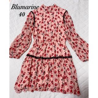 ブルマリン(Blumarine)のBlumarine ブルマリン ワンピース(ひざ丈ワンピース)