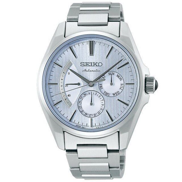 メール便無料】 廃盤 - SEIKO 新品未使用 自動巻き アイスブルー