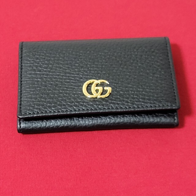 Gucci(グッチ)の新品未使用⭐GUCC　Iレザー　カードケース メンズのファッション小物(名刺入れ/定期入れ)の商品写真