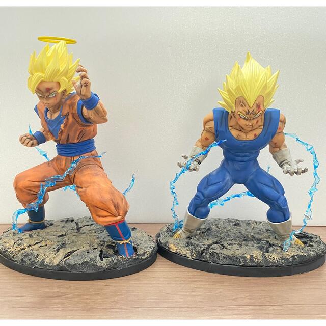 フィギュアドラゴンボールフィギュア　リペイント　孫悟空＆ベジータ