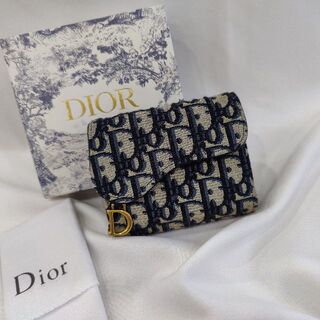 ディオール(Dior)のChristian Dior ディオール 三つ折り財布 オブリーク(財布)