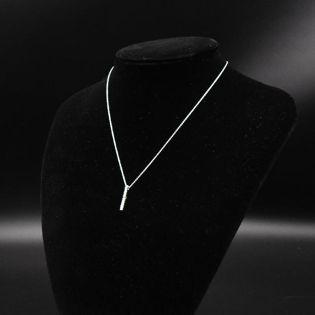 【正規品】スタージュエリー K18WG ダイヤモンド D0.20ct ネックレス