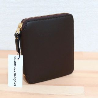 コムデギャルソン(COMME des GARCONS)の専用 新品 COMME des GARCONS レザー 茶 二つ折り 財布(財布)