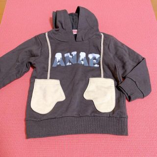 アナップキッズ(ANAP Kids)のanap パーカー 子供服 キッズ(その他)