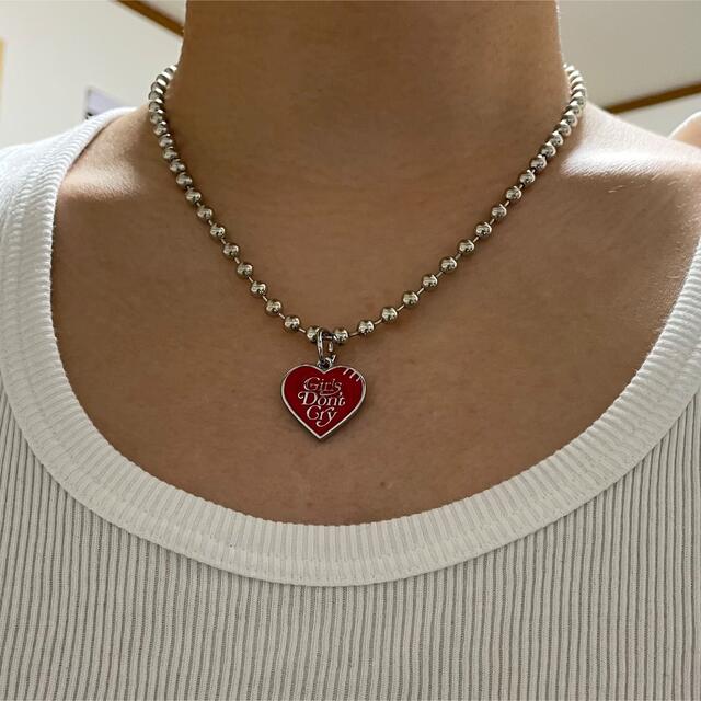 HUMAN MADE(ヒューマンメイド)のGirls Don't Cry HUMAN MADE ネックレス メンズのアクセサリー(ネックレス)の商品写真