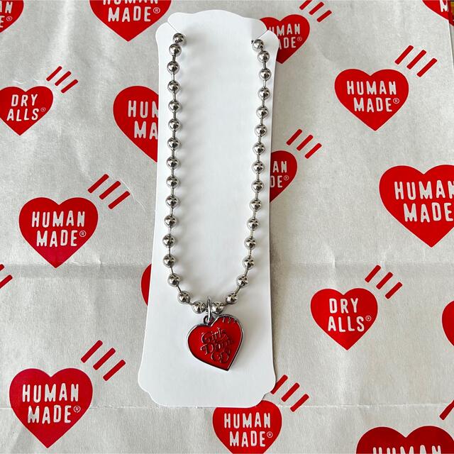 HUMAN MADE(ヒューマンメイド)のGirls Don't Cry HUMAN MADE ネックレス メンズのアクセサリー(ネックレス)の商品写真