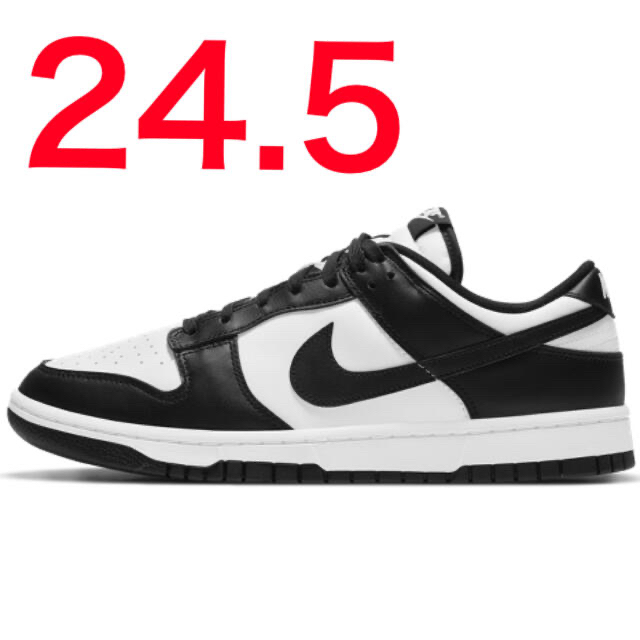 NIKE(ナイキ)のNike Dunk Low GS Retro White/Black 24.5 メンズの靴/シューズ(スニーカー)の商品写真