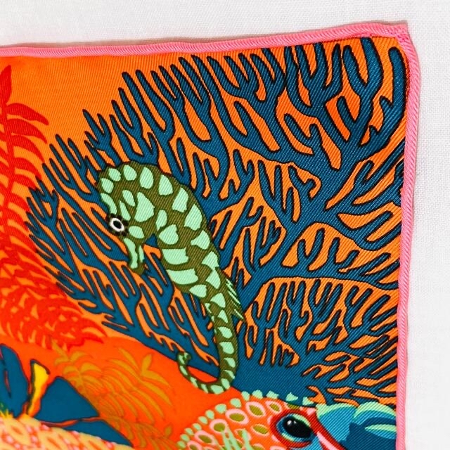 エルメス カレ90 アンダーザウェーブ under the wave エルメス カレ90 アンダーザウェーブ under the wave