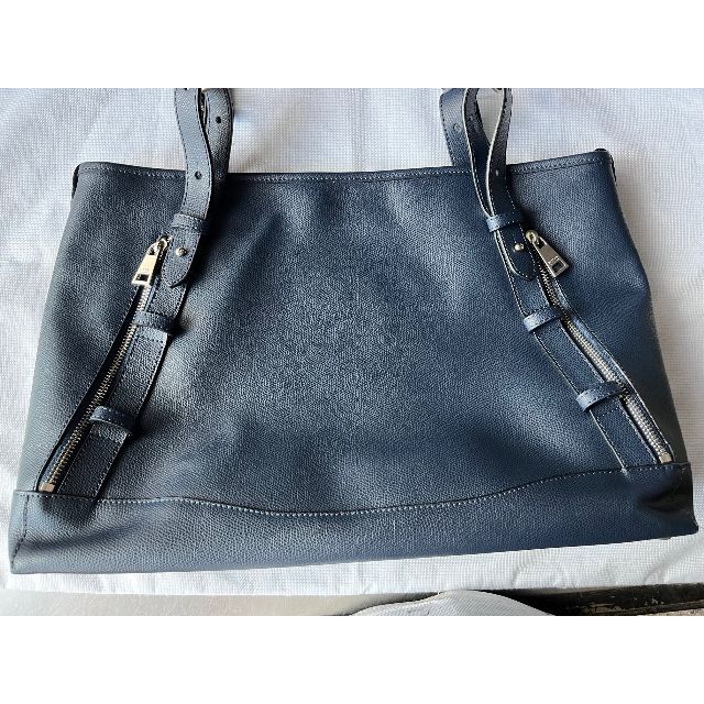 極美品 F.CLIO ワイド トートバッグ REGOLA2 97017 ネイビー