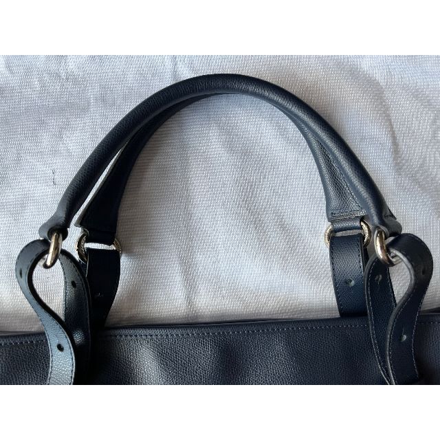 極美品 F.CLIO ワイド トートバッグ REGOLA2 97017 ネイビー メンズのバッグ(トートバッグ)の商品写真