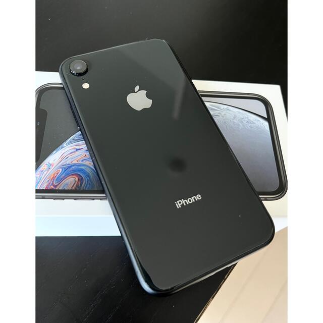 Apple(アップル)の【美品】iPhone XR 64GB ブラック スマホ/家電/カメラのスマートフォン/携帯電話(スマートフォン本体)の商品写真