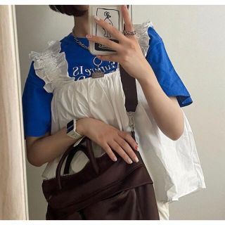 ザラ(ZARA)のZARA ピンク　フリル(タンクトップ)