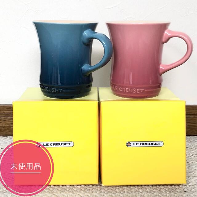 LE CREUSET(ルクルーゼ)のLe Creuset ル・クルーゼ　マグカップS 2個セット インテリア/住まい/日用品のキッチン/食器(グラス/カップ)の商品写真