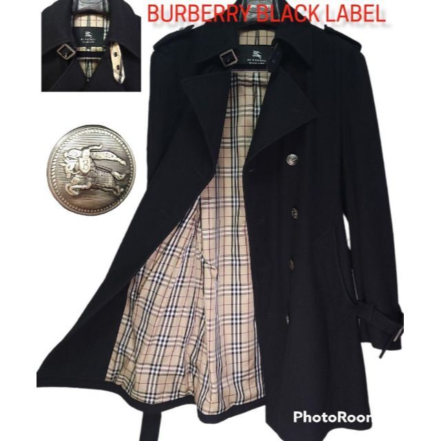 BURBERRY BLACK LABEL - 美品バーバリーブラックレーベル ナポレオン