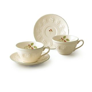 ウェッジウッド(WEDGWOOD)のウェッジウッド　フェスティビティ　ラズベリー　カップ＆ソーサー　2客(食器)