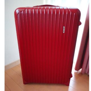 リモワ(RIMOWA)のRIMOWA スーツケース　サルサ　２輪　赤(スーツケース/キャリーバッグ)