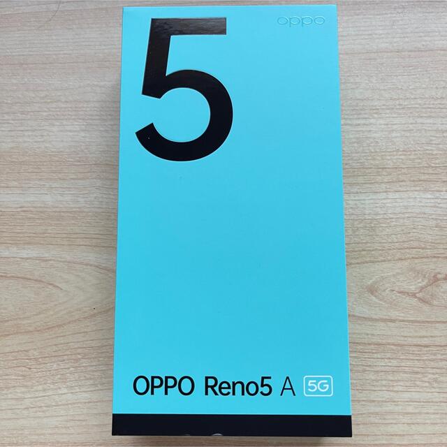 【新品】OPPO Reno5 A eSIM対応版　アイスブルーreno5a