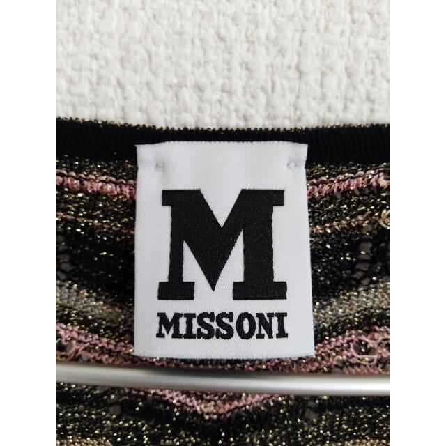 MISSONI - 美品 M MISSONI エム ミッソーニ ラメ ワンピースの通販 by ...