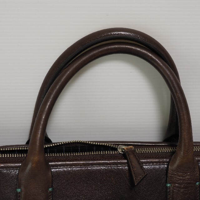青山(アオヤマ)の★ ビジネスバッグ 茶色（ブラウン） IMGN 青山 メンズのバッグ(ビジネスバッグ)の商品写真