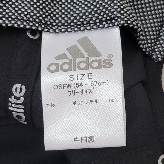 adidas(アディダス)のadidas☆キャップ　黒　ブラック　アディダス レディースの帽子(キャップ)の商品写真