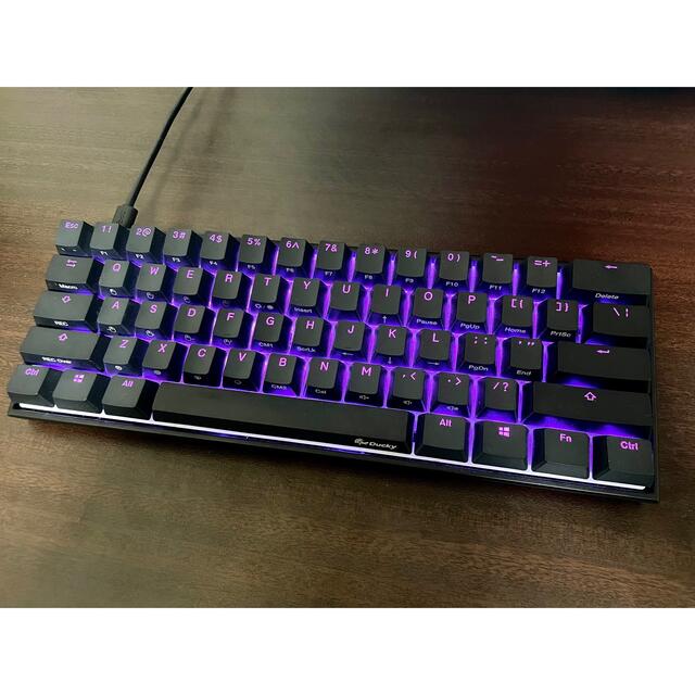 Ducky MECHA Mini 銀軸 60% US ゲーミングキーボード