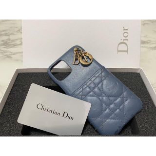 Christian Dior(iPhoneケース ・ ブルー・ネイビー/青色系)の Christian Dior(iPhoneケース ・ ブルー・ネイビー/青色系)の