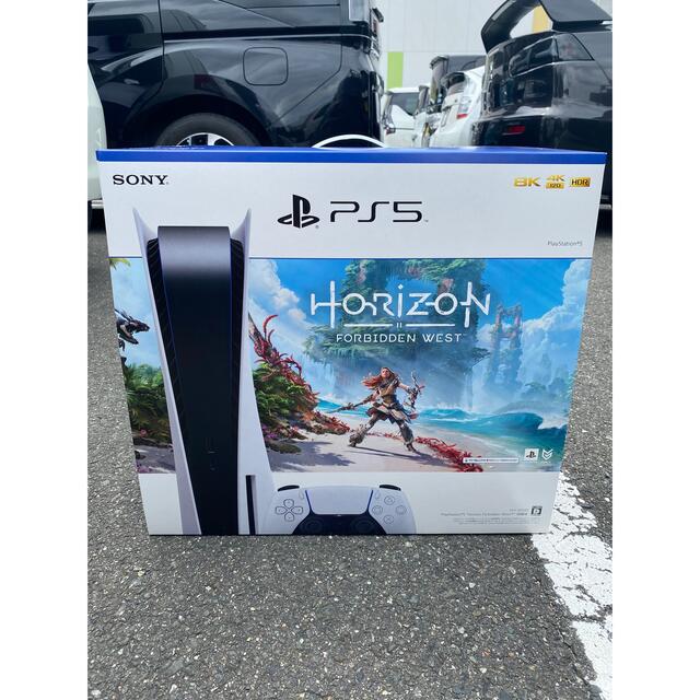 PlayStation5“Horizon Forbidden West”同梱版ゲームソフト/ゲーム機本体