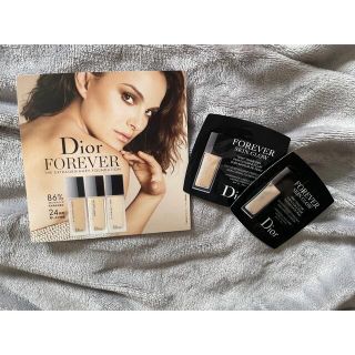 ディオール(Dior)のディオール　スキンフォーエヴァー　フルイドグロウ　サンプル2個セット(サンプル/トライアルキット)