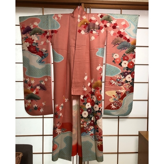 値下げ❣️振袖・帯・長襦袢・ショール 4点セット | www.jarussi.com.br