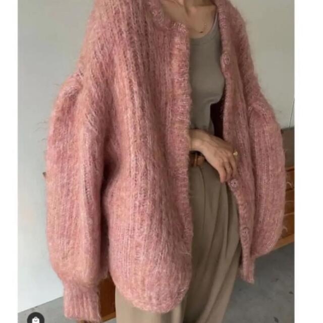 clane♡シャギーカーディガン