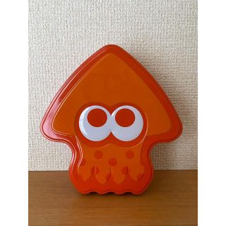 スプラトゥーン　イカすクッキー空き缶(キャラクターグッズ)