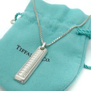 Tiffany K18YG ホースシュー ロングチェーンネックレス希少美品