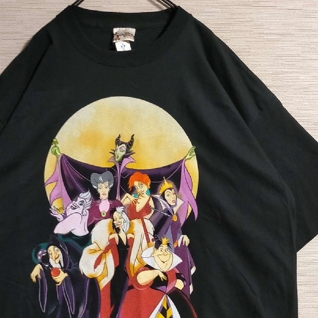 90s Disney Villains ヴィランズ Tシャツ 両面 XL