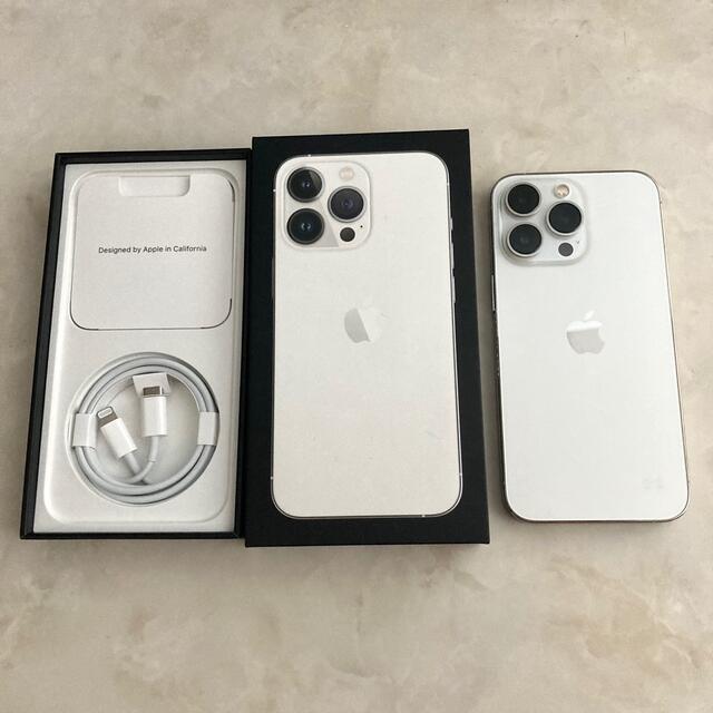 高い品質 iPhone - iPhone13 Pro 512GB シルバー SIMフリー AppleCare ...