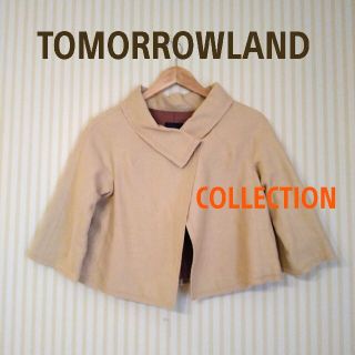 トゥモローランド(TOMORROWLAND)のTOMORROWLAND【COLLECTION】☆ベル•スリーブ　ジャケット(ノーカラージャケット)