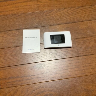 ラクテン(Rakuten)の【ジャンク】Rakuten WiFi Pocket 2B ホワイト(スマートフォン本体)
