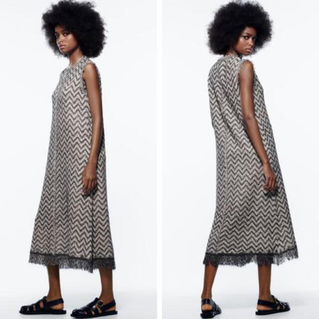 ZARA 完売品 シームワンピース Sサイズ 新品未使用
