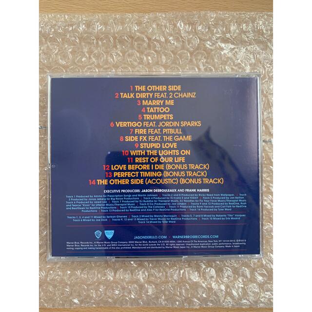 ジェイソンデルーロ　CD エンタメ/ホビーのCD(ポップス/ロック(洋楽))の商品写真