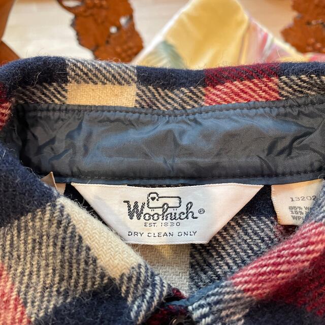 WOOLRICH(ウールリッチ)の【激レア中古】ウールリッチWoolrich 70'USA製チェックシャツ(L)  メンズのトップス(タンクトップ)の商品写真