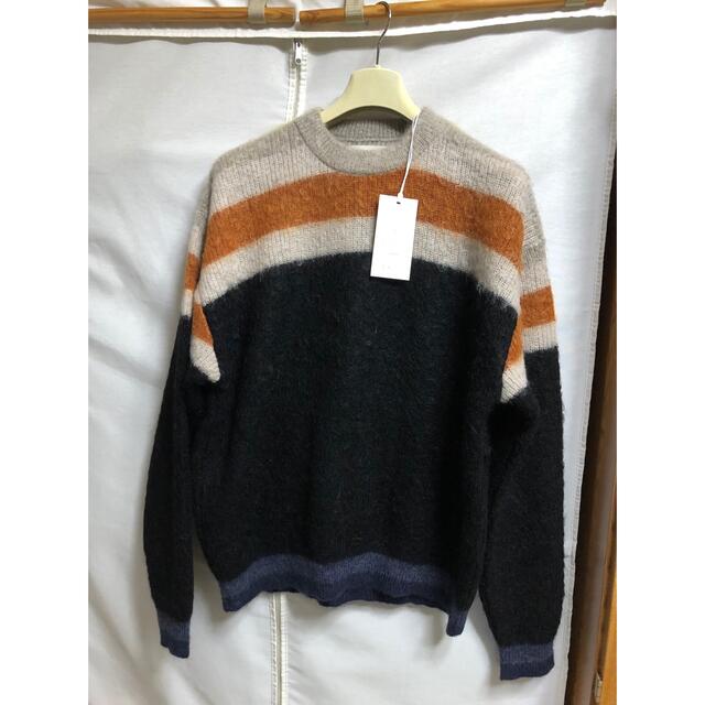 YOKE ヨーク　22AW STILL BORDER CREWNECK