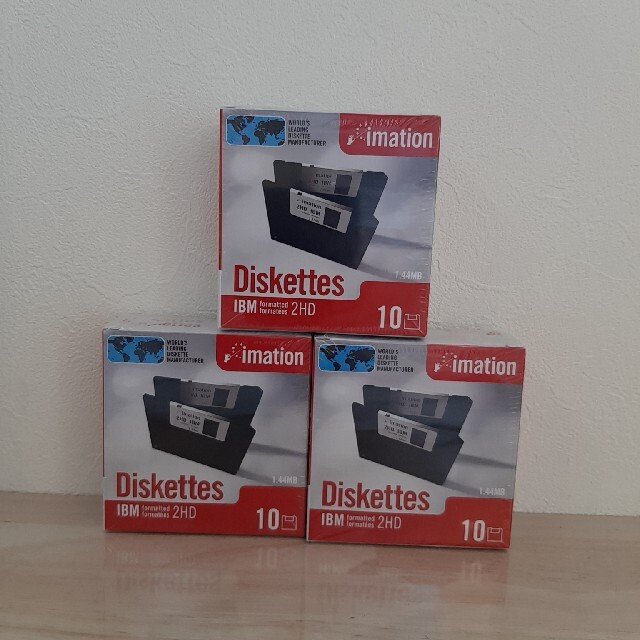 imation Diskettes 2HD フロッピーディスク 10枚×3