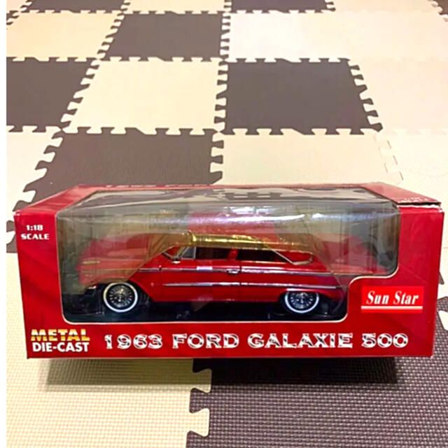 1963 FORD GALAXIE 500 METAL DIE-CAST-hybridautomotive.com