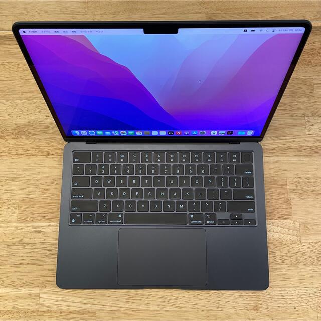 Mac (Apple)(マック)の【M2】MacBook Air 2022 24GB 1TB GPU10 USキー スマホ/家電/カメラのPC/タブレット(ノートPC)の商品写真