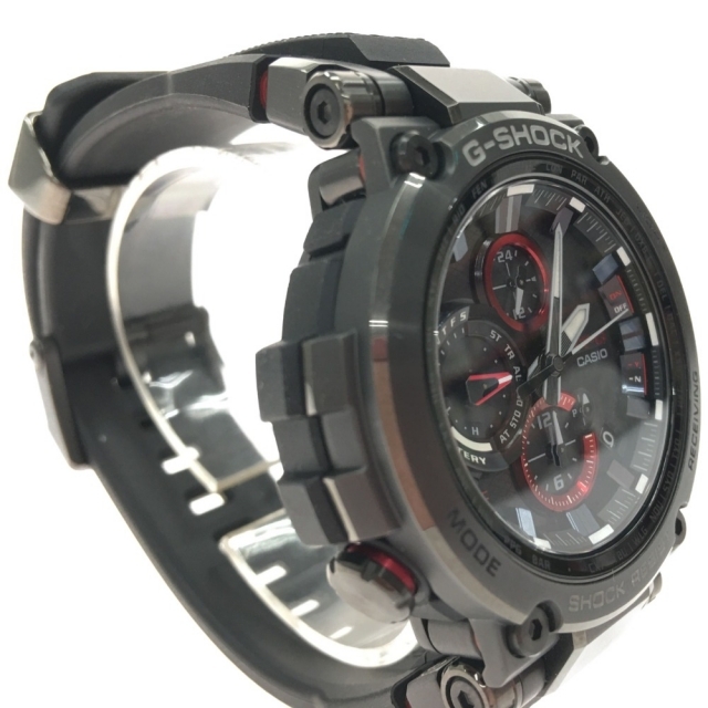 ▼▼CASIO カシオ メンズ腕時計 G-SHOCK ソーラー電波クオーツ MTG-B10000-1AJF  ブラック